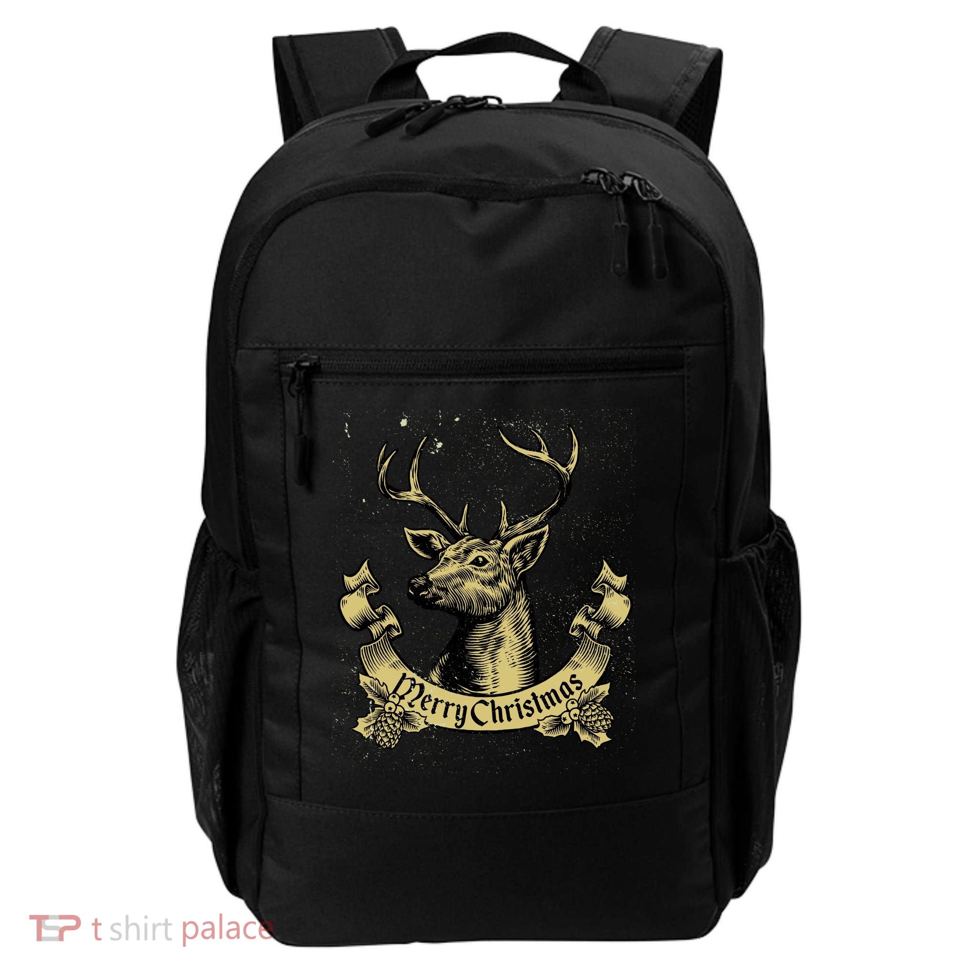 Merry Christmas Deer Backpack