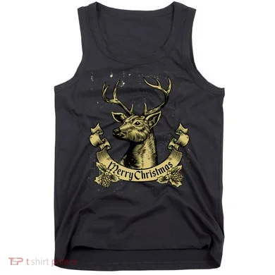 Merry Christmas Deer Tank Top