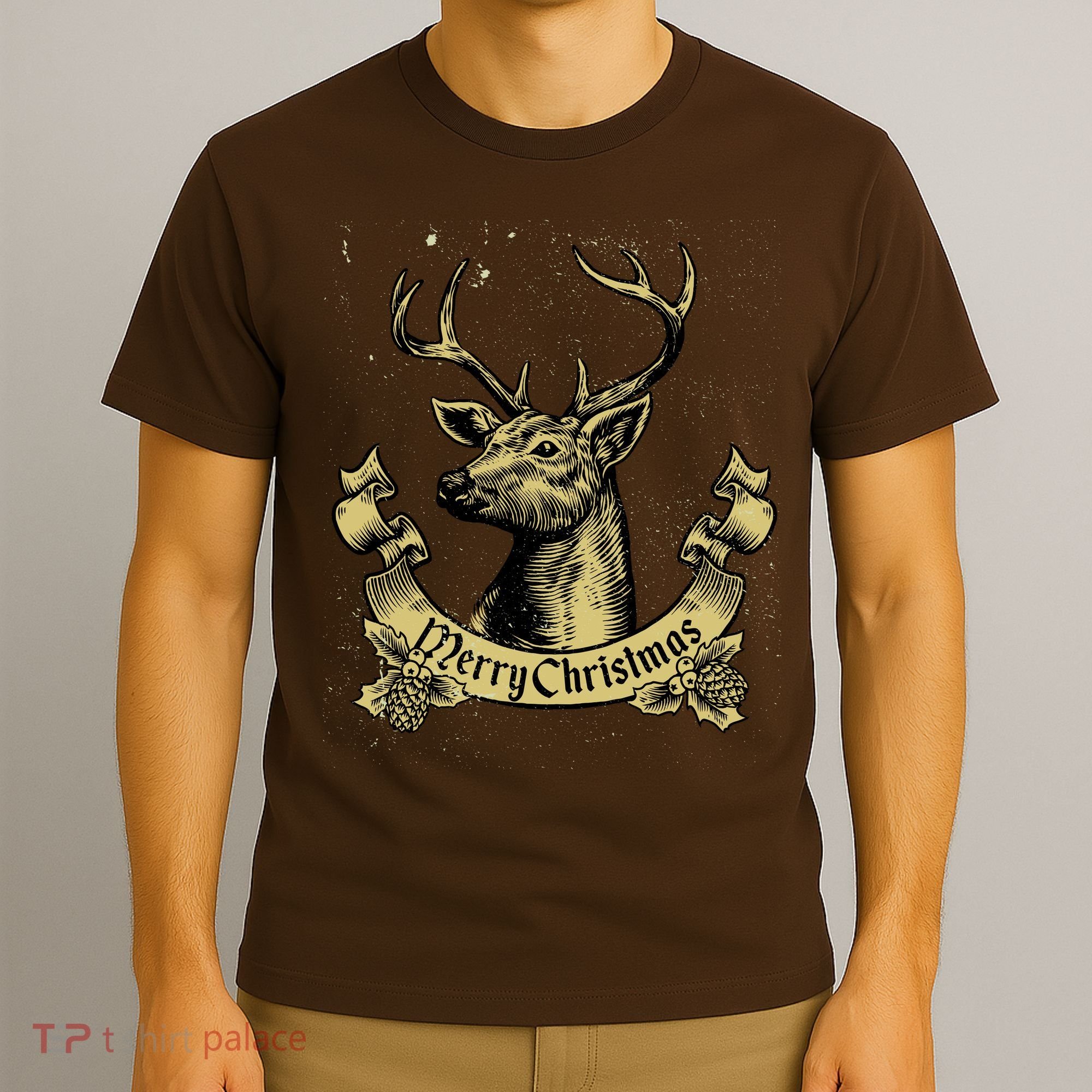 Merry Christmas Deer T-Shirt