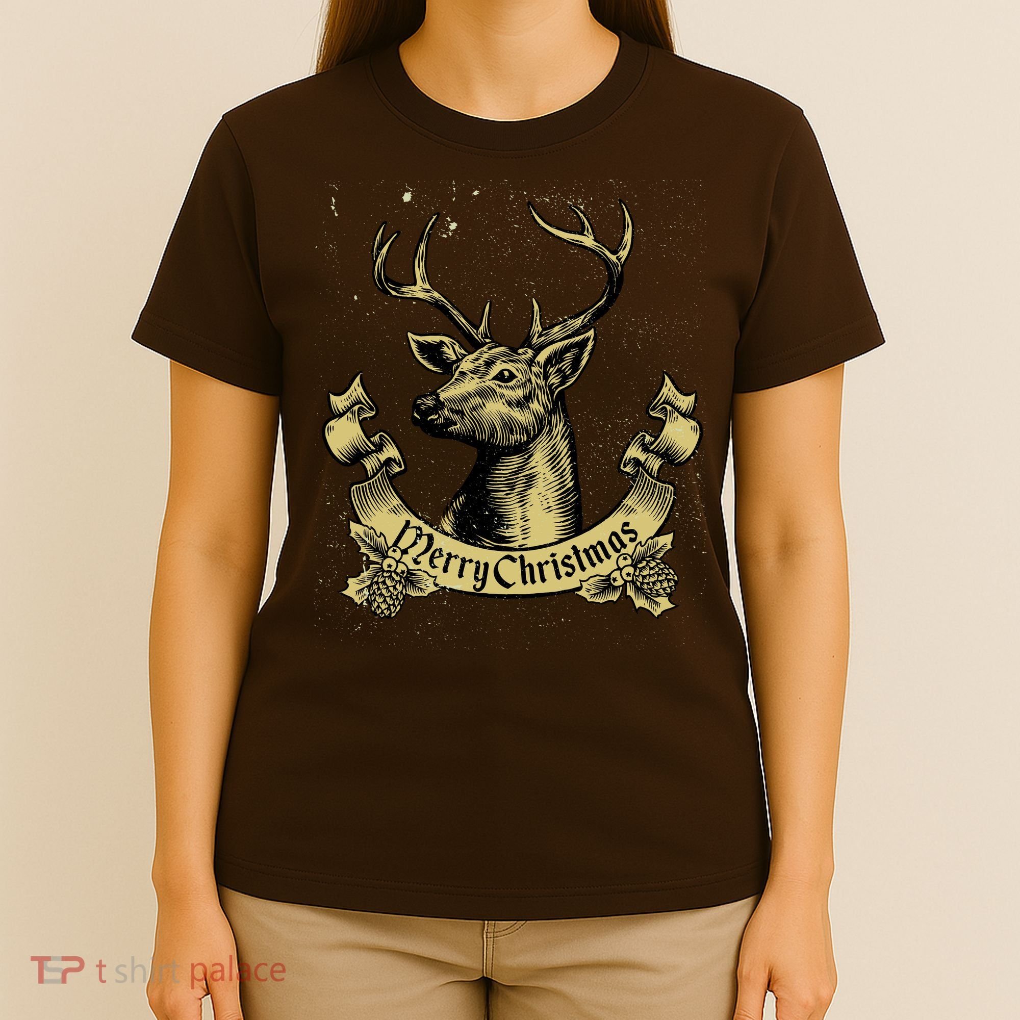 Merry Christmas Deer T-Shirt