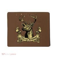 Merry Christmas Deer Mousepad thumb 0