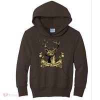 Merry Christmas Deer Kids Hoodie thumb 0