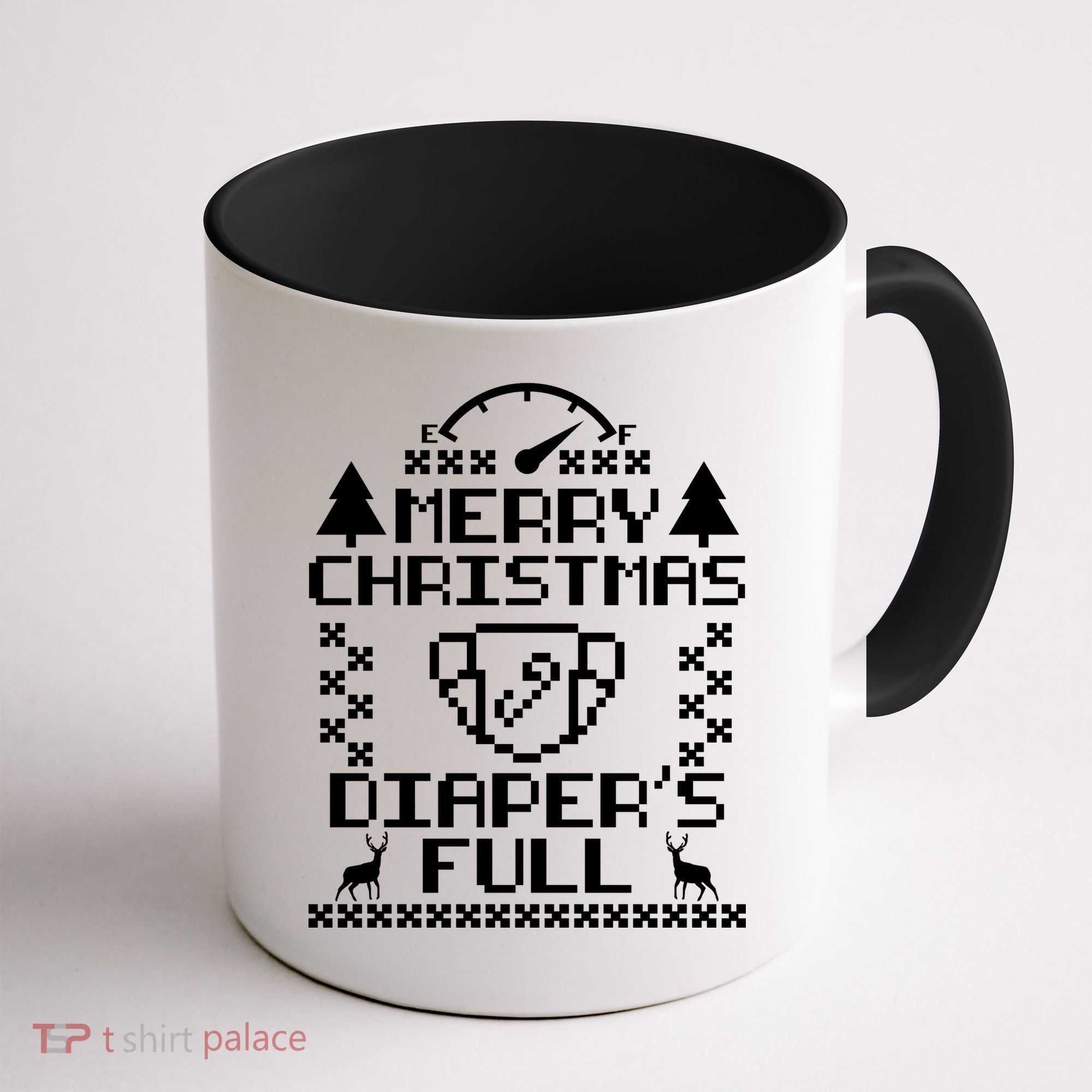 Merry Christmas Diaper's Full Coffee Mug