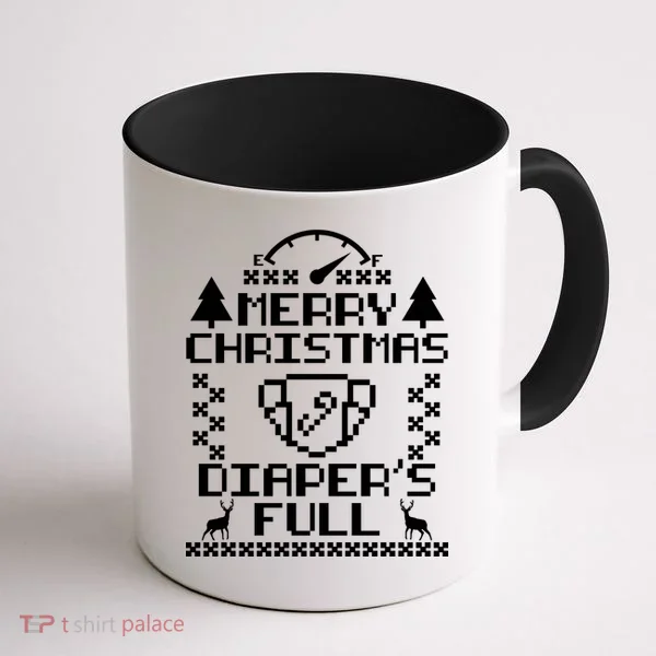 Merry Christmas Diaper's Full Coffee Mug