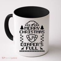 Merry Christmas Diaper's Full Coffee Mug thumb 0