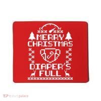Merry Christmas Diaper's Full Mousepad thumb 0