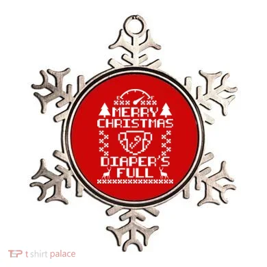 Merry Christmas Diaper's Full Ornament
