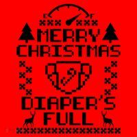 Merry Christmas Diaper's Full Santa Hat thumb 1