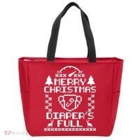 Merry Christmas Diaper's Full Tote Bag thumb 0