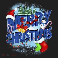 Merry Christmas Funy Holiday Logo Women's Sweatshirt thumb 2