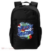 Merry Christmas Funy Holiday Logo Backpack thumb 0