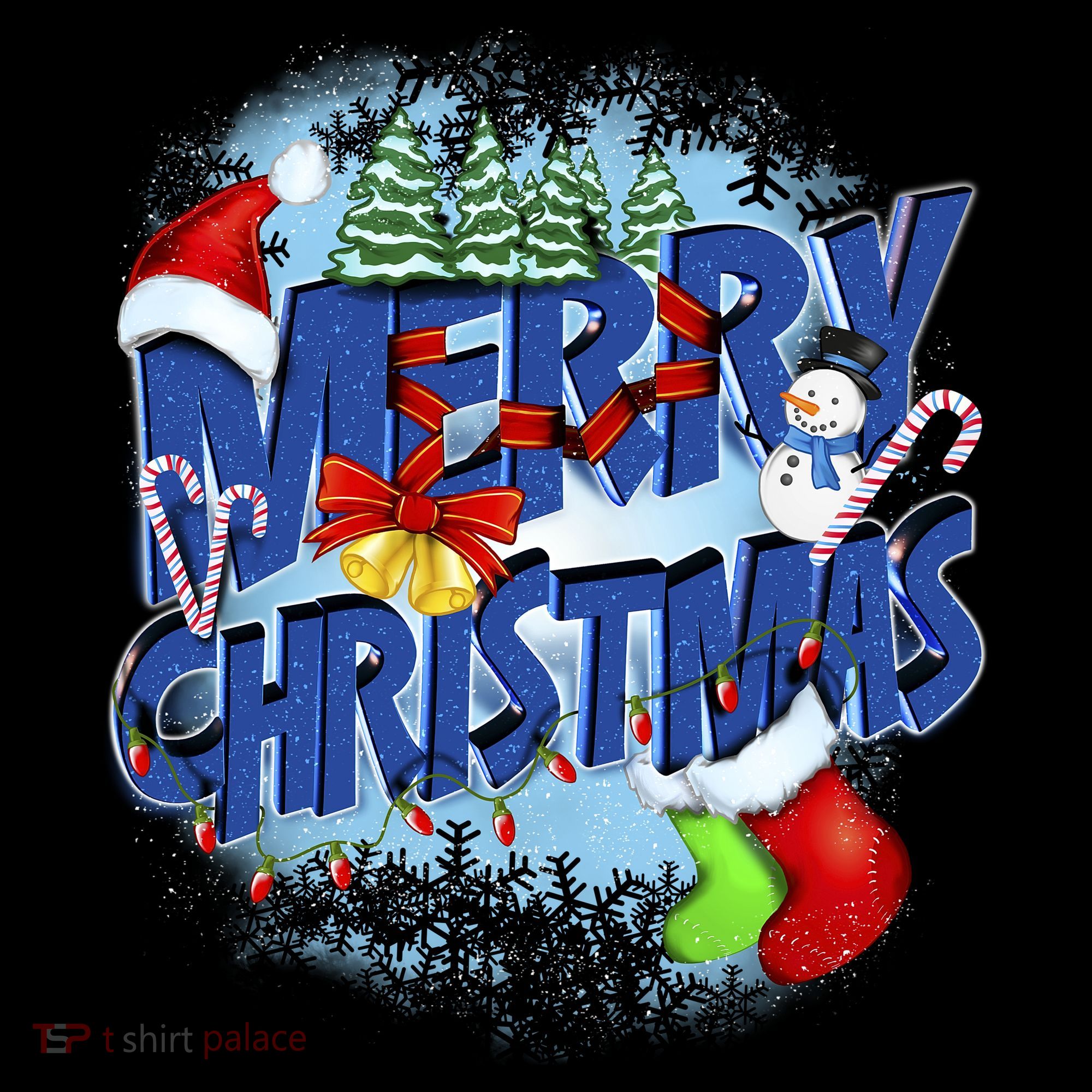 Merry Christmas Funy Holiday Logo Coffee Mug