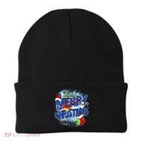Merry Christmas Funy Holiday Logo Beanie thumb 0