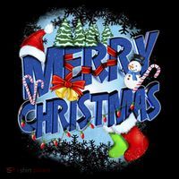 Merry Christmas Funy Holiday Logo Women's Hoodie thumb 2