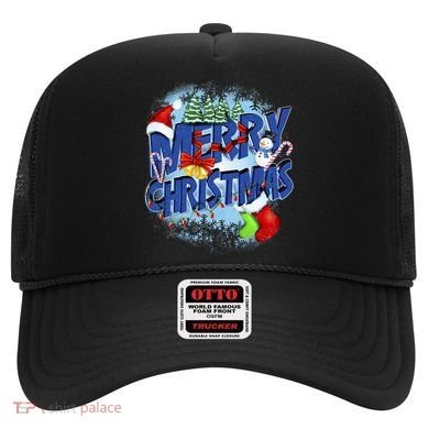 Merry Christmas Funy Holiday Logo Hat