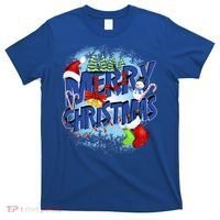 Merry Christmas Funy Holiday Logo T-Shirt thumb 0