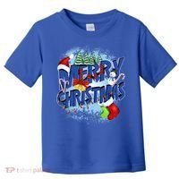 Merry Christmas Funy Holiday Logo Toddler T-Shirt thumb 0