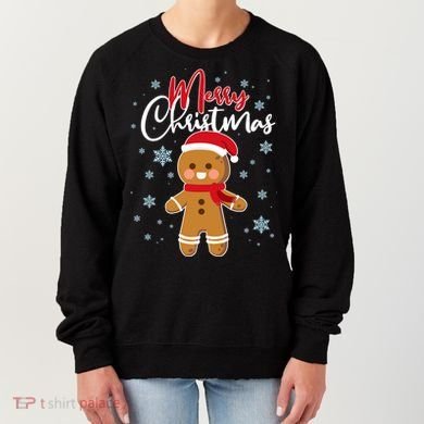 Merry Christmas Gingerbread Women's Sweatshirt