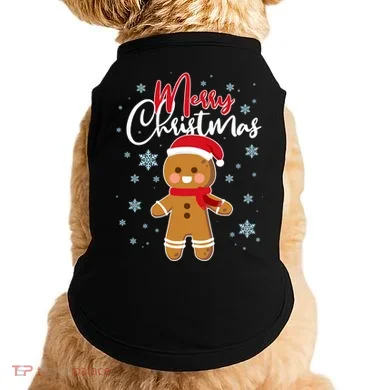 Merry Christmas Gingerbread Doggie Tank