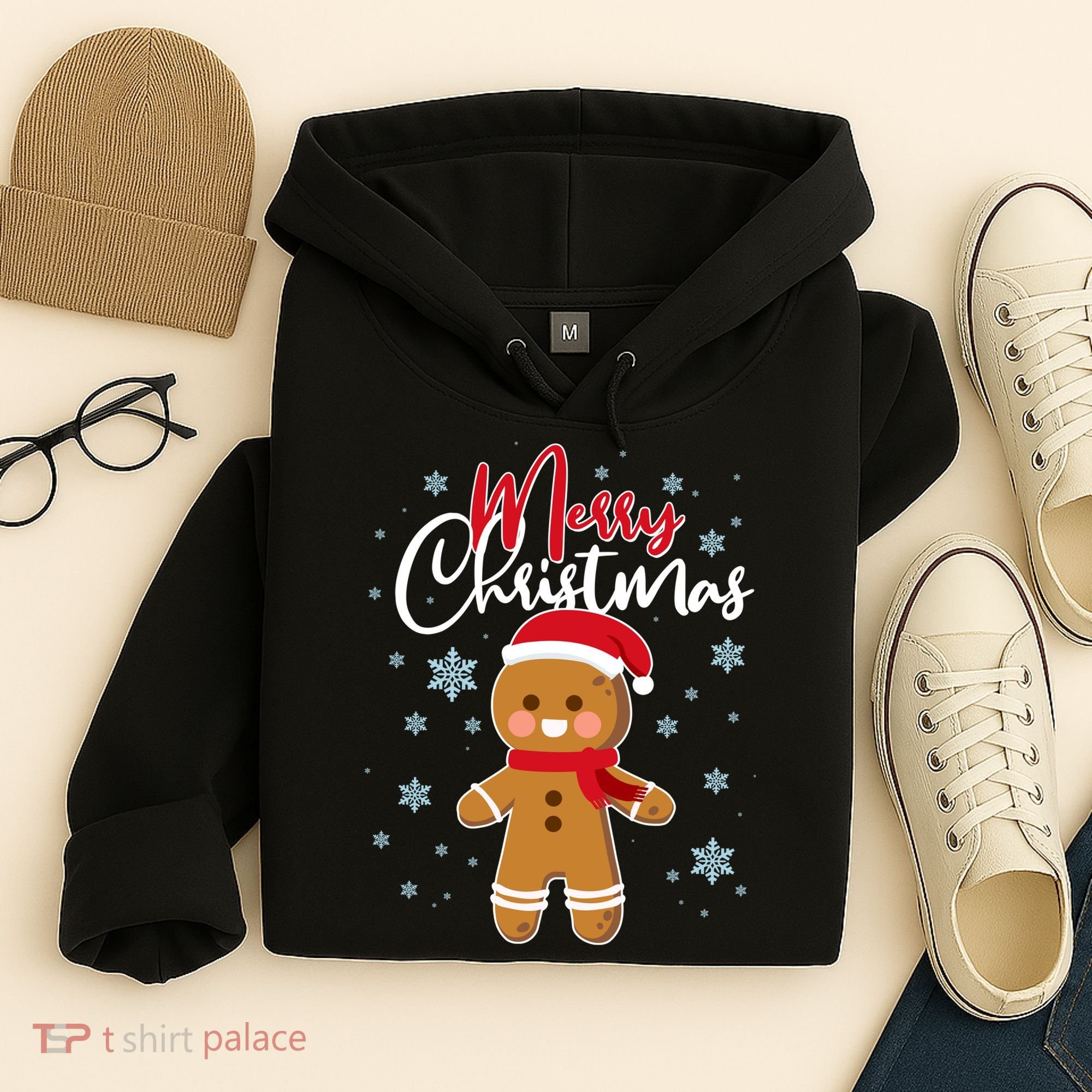 Merry Christmas Gingerbread Hoodie