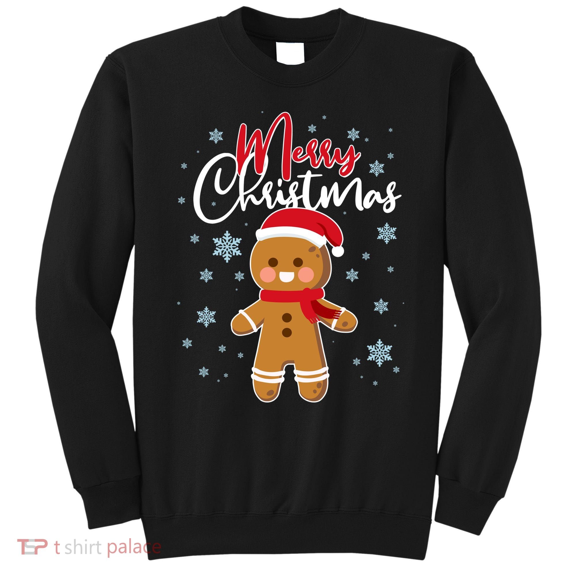 Merry Christmas Gingerbread Sweatshirt