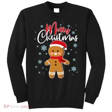 Merry Christmas Gingerbread Sweatshirt