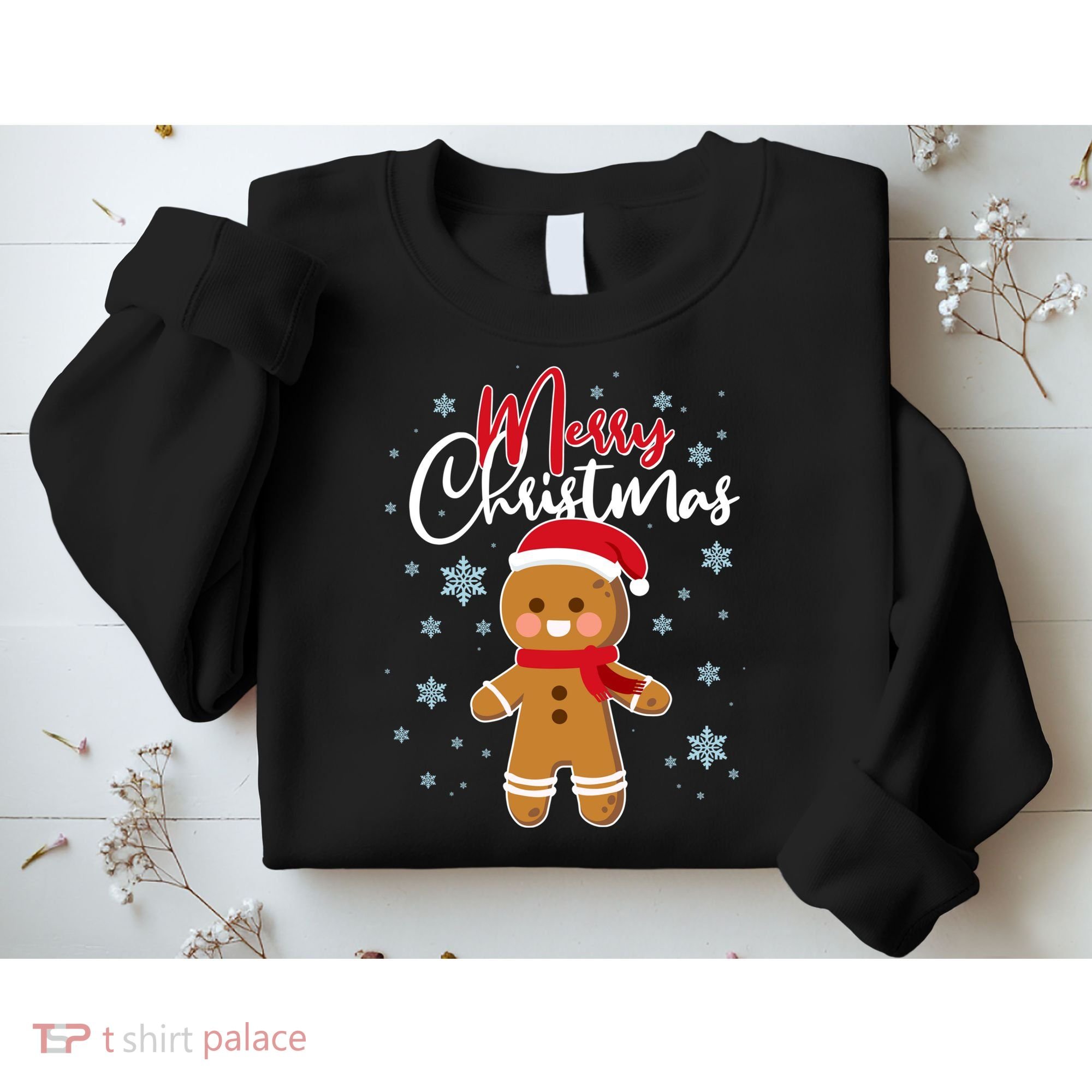 Merry Christmas Gingerbread Sweatshirt