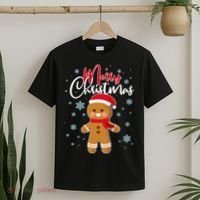 Merry Christmas Gingerbread T-Shirt thumb 2