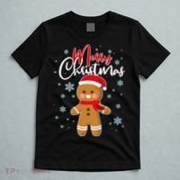 Merry Christmas Gingerbread T-Shirt thumb 5