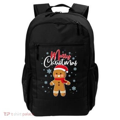 Merry Christmas Gingerbread Backpack