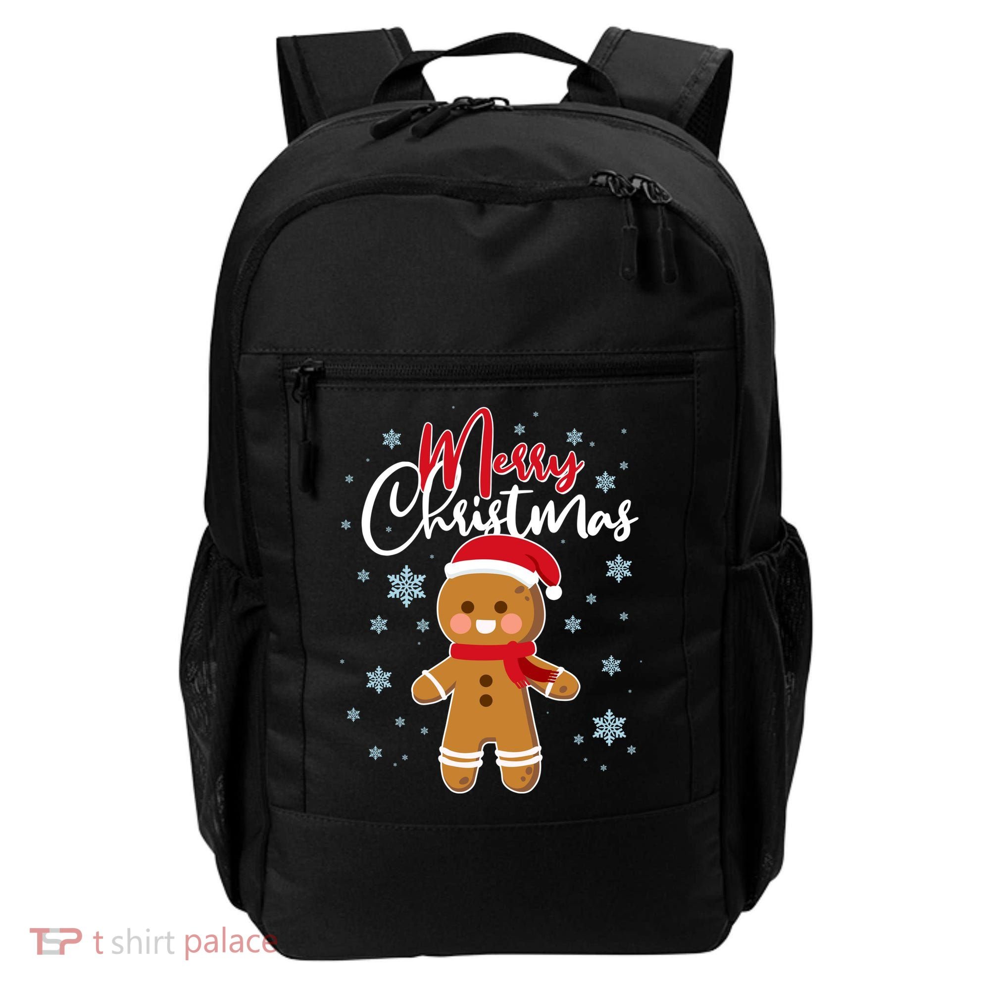 Merry Christmas Gingerbread Backpack