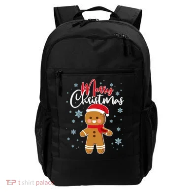 Merry Christmas Gingerbread Backpack