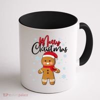 Merry Christmas Gingerbread Coffee Mug thumb 1