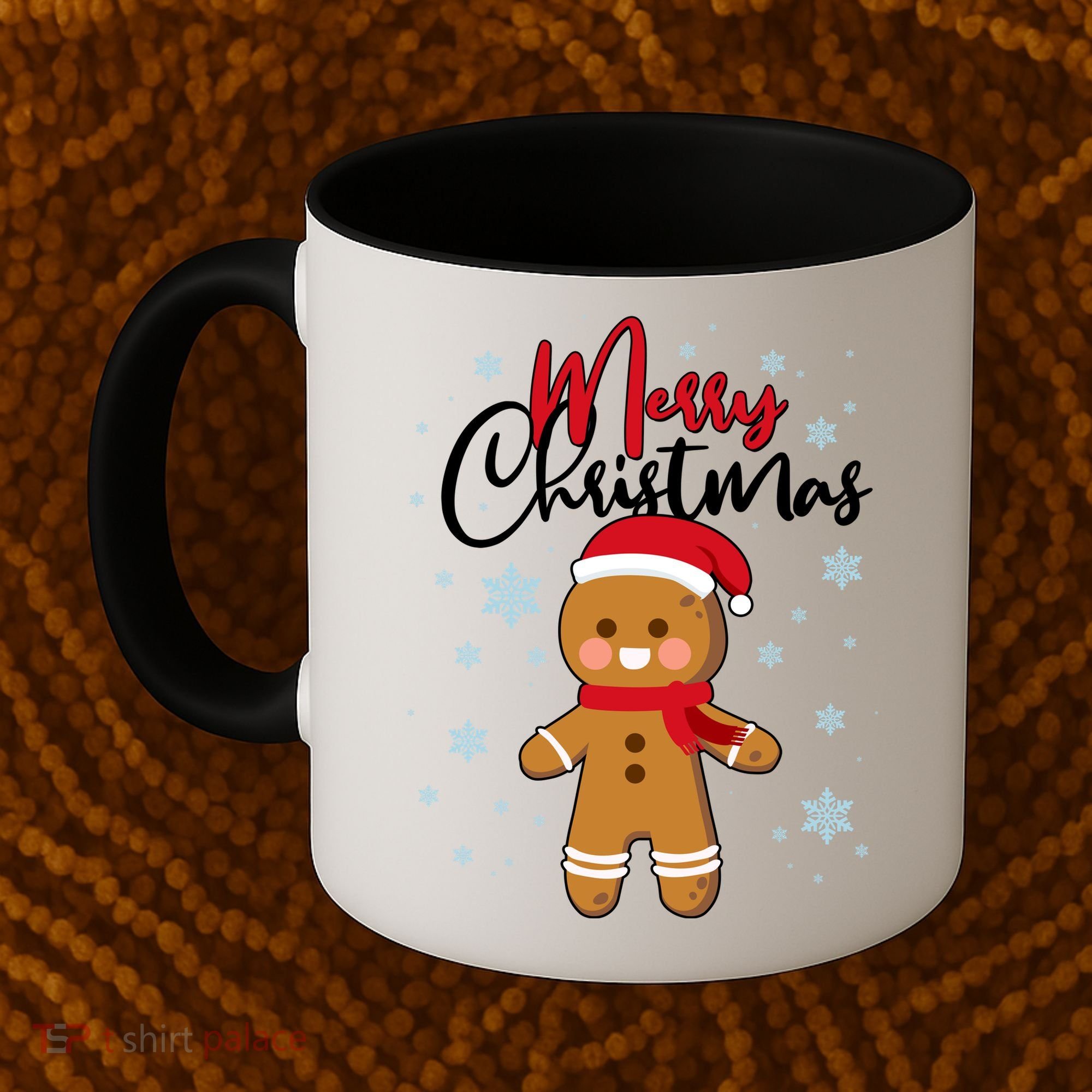 Merry Christmas Gingerbread Coffee Mug