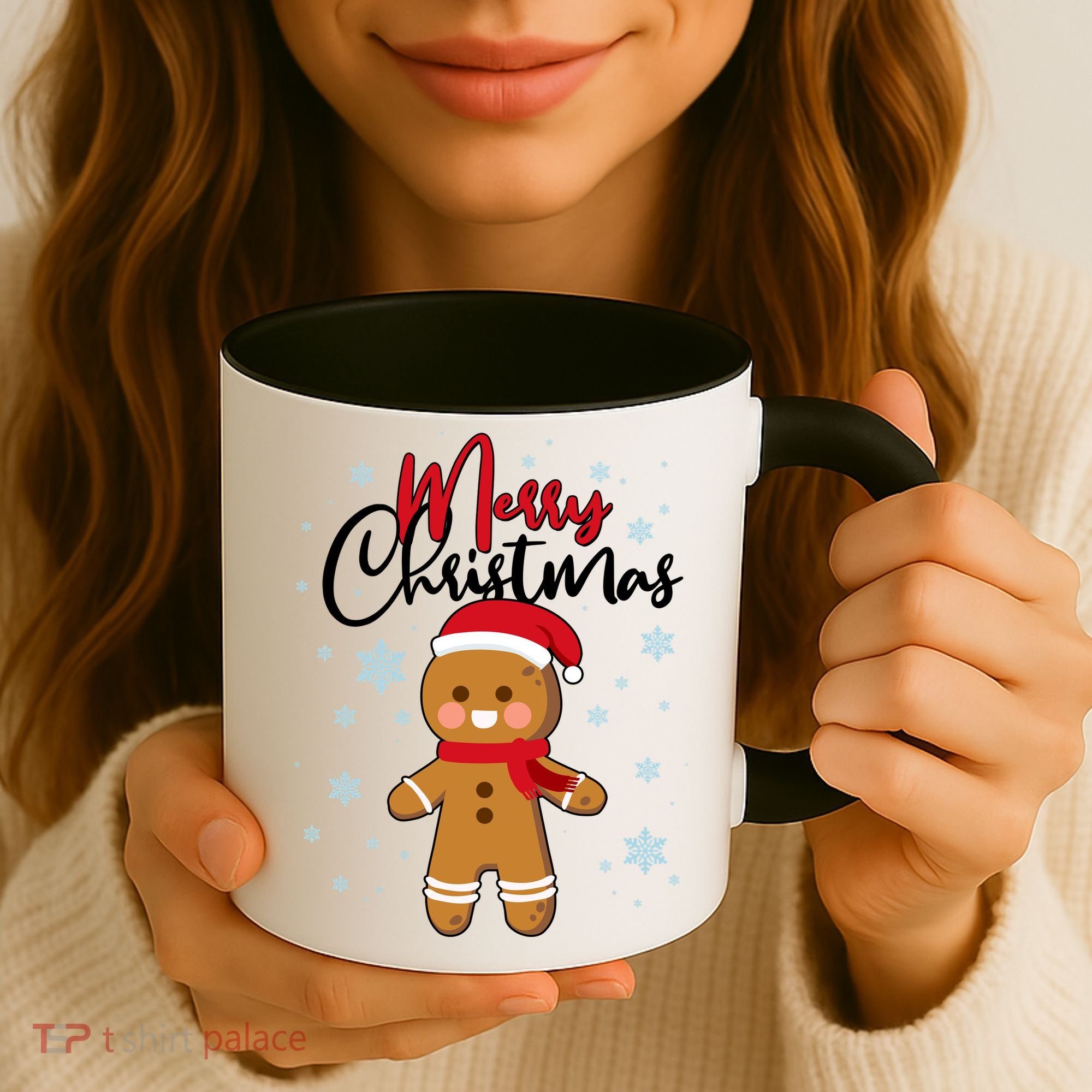 Merry Christmas Gingerbread Coffee Mug