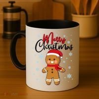 Merry Christmas Gingerbread Coffee Mug thumb 4