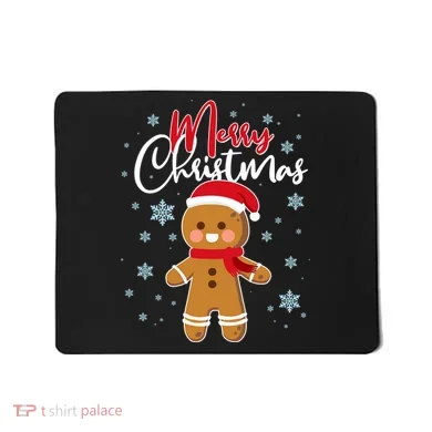 Merry Christmas Gingerbread Mousepad