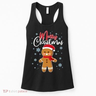 Merry Christmas Gingerbread Women's Tank Top