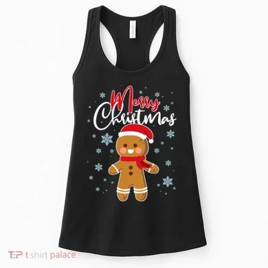 Merry Christmas Gingerbread Women's Tank Top