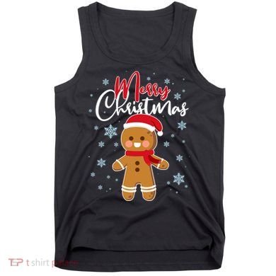 Merry Christmas Gingerbread Tank Top