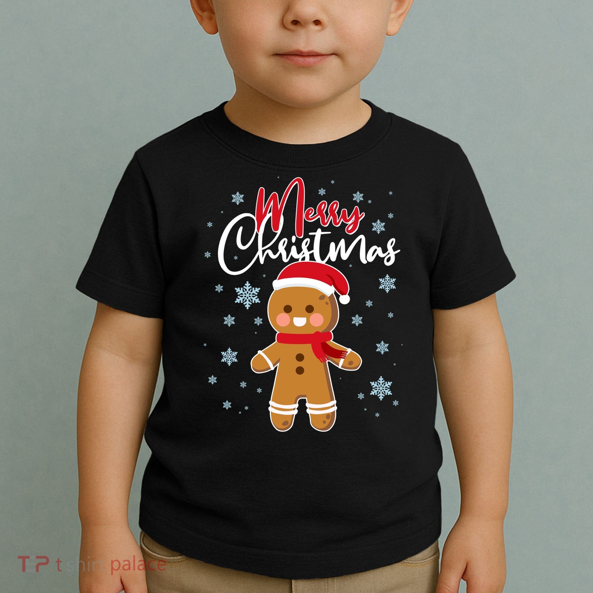 Merry Christmas Gingerbread Toddler T-Shirt