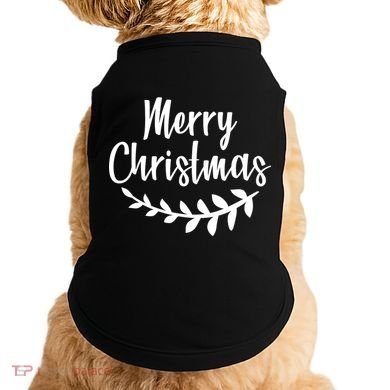 Merry Christmas Happy Holidays Doggie Tank