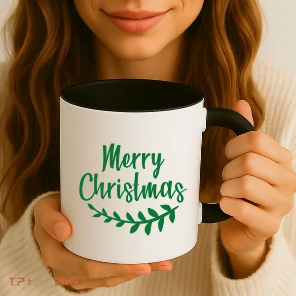 Merry Christmas Happy Holidays Coffee Mug