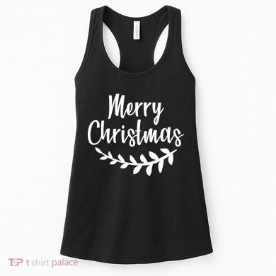 Merry Christmas Happy Holidays Women's Tank Top