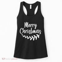 Merry Christmas Happy Holidays Women's Tank Top thumb 0