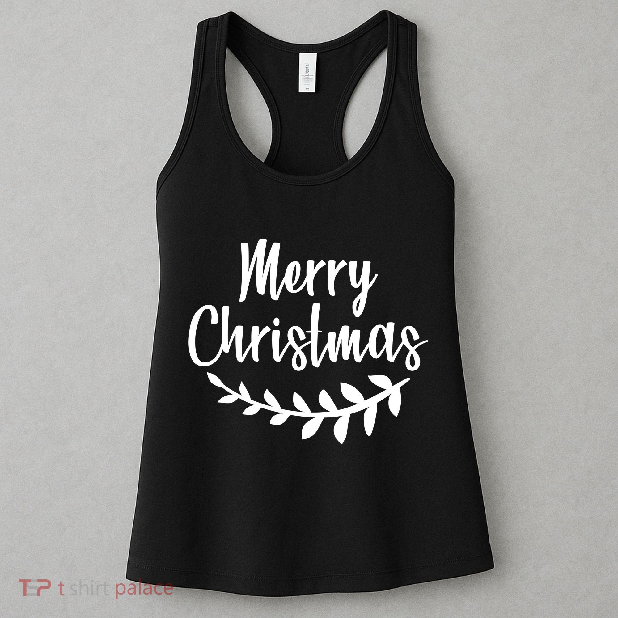 Merry Christmas Happy Holidays Women's Tank Top