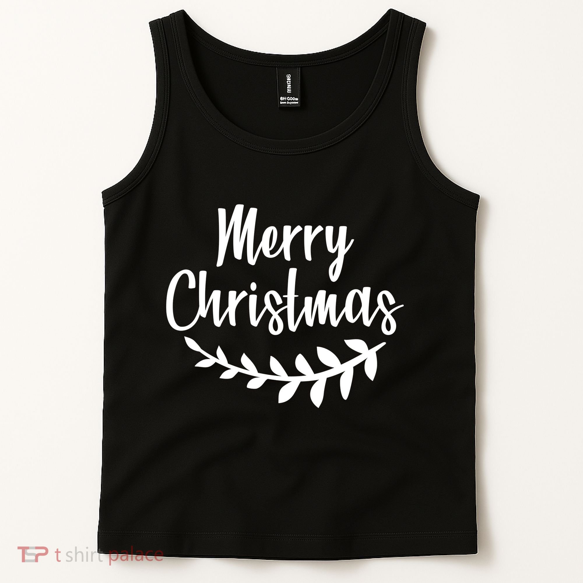 Merry Christmas Happy Holidays Tank Top