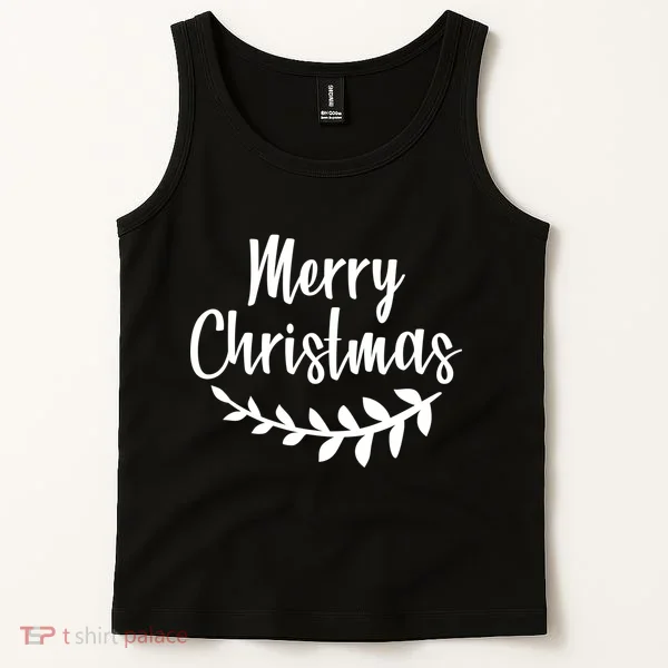 Merry Christmas Happy Holidays Tank Top