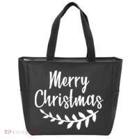 Merry Christmas Happy Holidays Tote Bag thumb 0