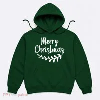 Merry Christmas Happy Holidays Hoodie thumb 0
